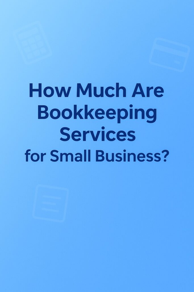 bookkeeping services for startups